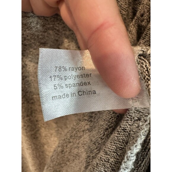 Lane Bryant Women's Gray Open Front Knit Cardigan Sweater Wide Sleeve 22/24 - Picture 7 of 11